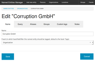 Open Semantic Search screenshot 1