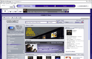 SonicStage screenshot 1