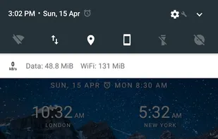 NetSpeed Indicator screenshot 1