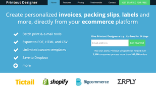 Printout Designer screenshot 1