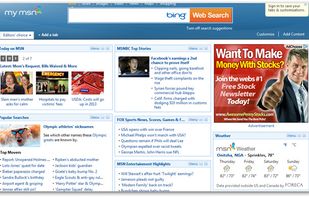 My MSN screenshot 1