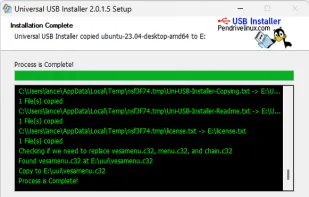 Universal USB Installer screenshot 1