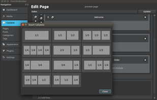 FlatSiteBuilder screenshot 1