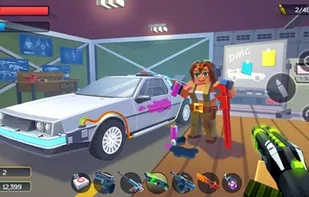 Pixel Combat: Zombie Games 3-D screenshot 1