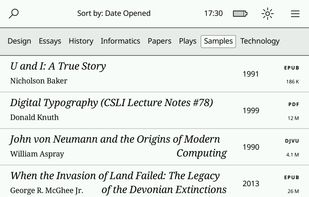 Plato (for Kobo) screenshot 1