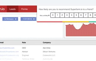 Ask Inline in-app NPS survey widget.