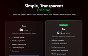 pricing plan