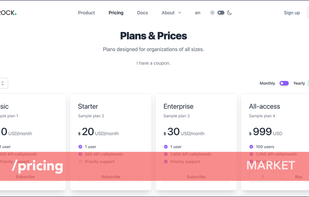 Marketing Page: Pricing