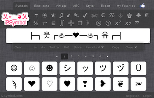 50+ classes of symbols