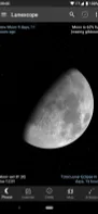 Lunescope Moon Viewer screenshot 1