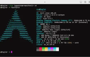 Rio Terminal screenshot 1