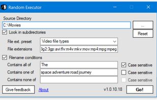 Random Executor screenshot 1