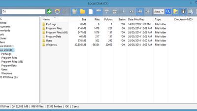 Folder Size Explorer on Windows 8