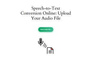 Choose your File for Audio Transcription