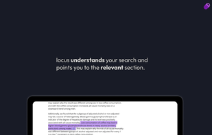 Locus AI screenshot 2