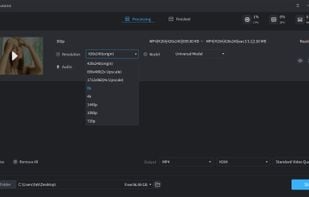 UniFab Video Enhancer AI screenshot 1