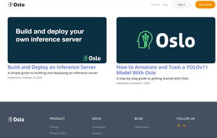 Relevant blog posts on interesting topics.