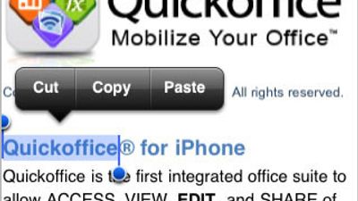 Quickoffice on iPhone (2)