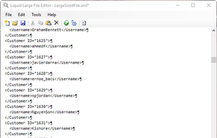 Large File Editor screenshot 1