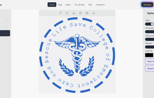 wide range of design templates