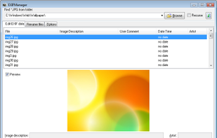 EXIFManager screenshot 1