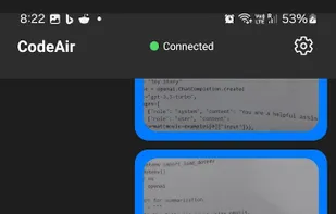 CodeAir screenshot 3