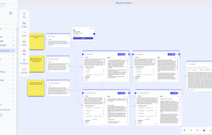 An example of one of the templates in the system