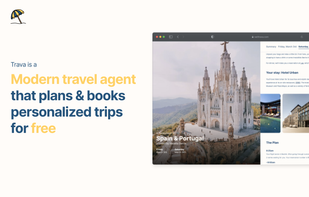 Trava - Modern Travel Agent screenshot 1