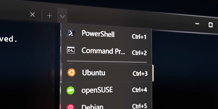 Microsoft releases an open source Windows Terminal application image