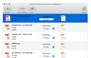 Cisdem PDFtoTextConverter screenshot 1