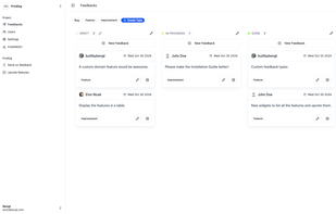 All features in one place.