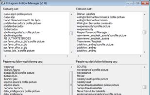 Instagram Follow Manager screenshot 1