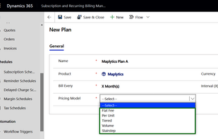 subscription software dynamics 365
