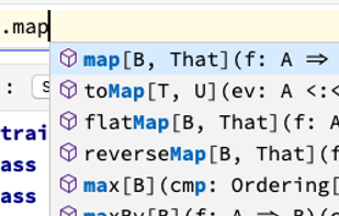Interactive auto-complete