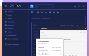 Titan Email screenshot 1
