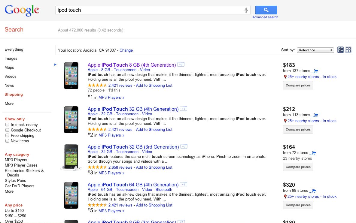 Google Product Search Alternatives: Top 10 Price Comparison Services ...