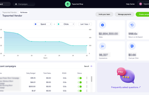 Topsort Vendor Campaign Metrics