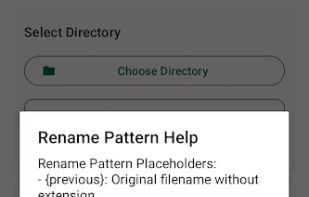 Batch File Rename screenshot 1