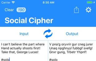 Social Cipher screenshot 1