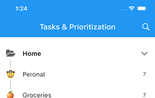 Actolist screenshot 1