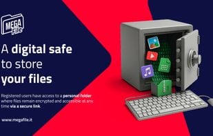 MegaFile adatta la lingua in base al tuo browser e, se carichi più file, li comprime in un unico archivio ZIP per semplificare il download e la condivisione.