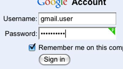 Step 3 Your password is generated and populated.