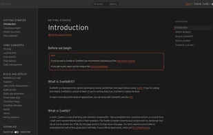 SvelteKit screenshot 1