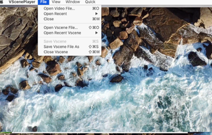 VScenePlayer screenshot 1