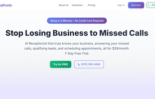 Ring Ready AI Receptionist