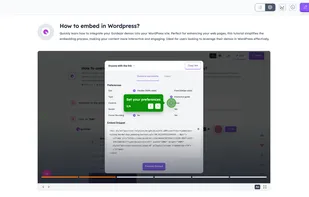 Create Interactive product demos