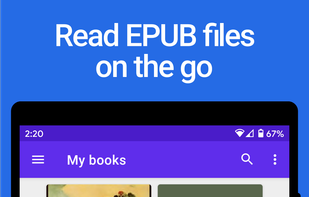 Lithium: EPUB Reader screenshot 1