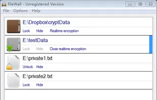 FileWall screenshot 1