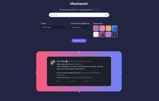 Mastopoet screenshot 1
