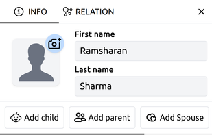 Family Tree Maker by Hamro Camera screenshot 1